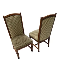 Art Deco Side Chairs by Willem Penaat, Oak & Macassar Ebony, 1917
